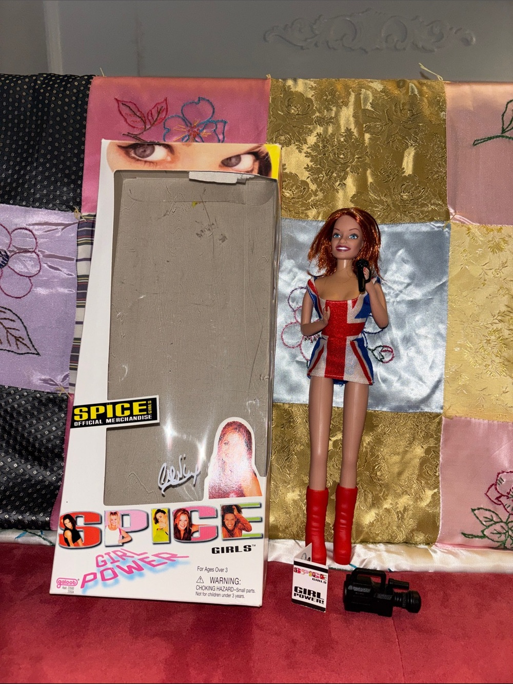 1997 Spice Girls Ginger Geri Halliwell Doll!